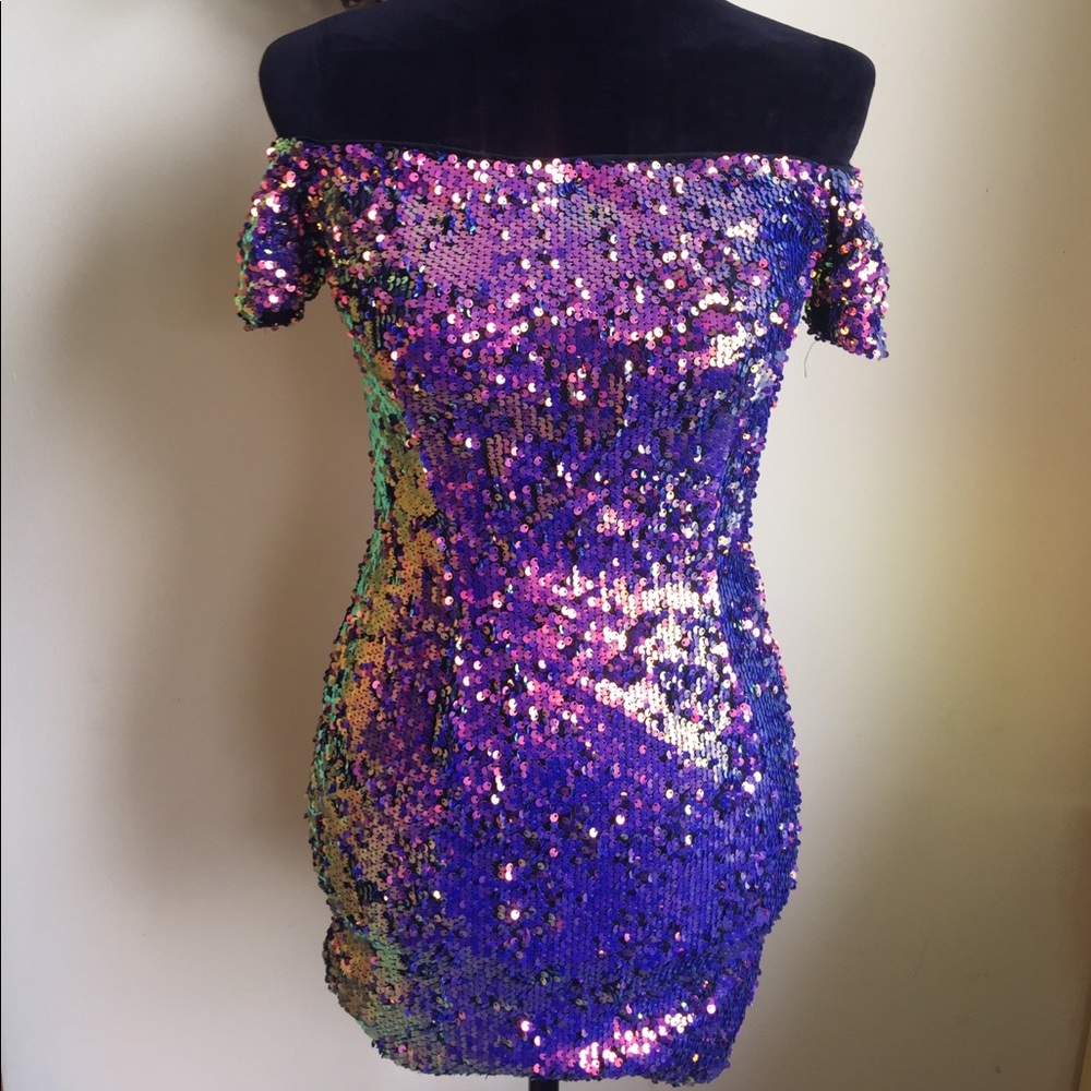 Mermaid sequin party dress NWOT 🎉👗🍾🎈